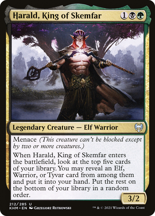 Harald, King of Skemfar [Kaldheim]