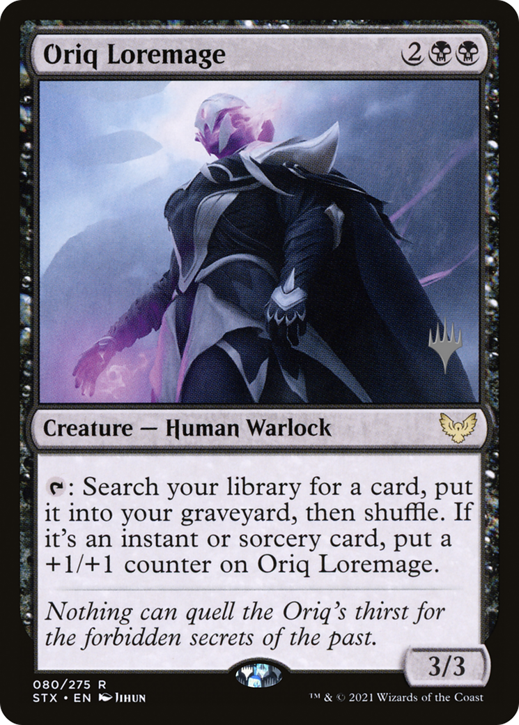 Oriq Loremage (Promo Pack) [Strixhaven: School of Mages Promos]