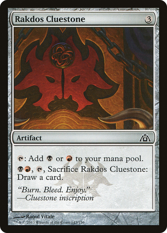 Rakdos Cluestone [Dragon's Maze]