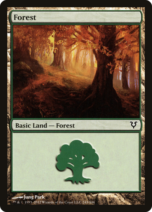 Forest (243) [Avacyn Restored]