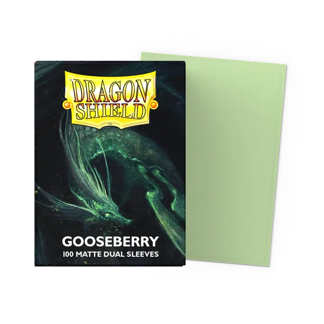 Dragon Shield: Standard 100ct Sleeves - Gooseberry (Dual Matte)