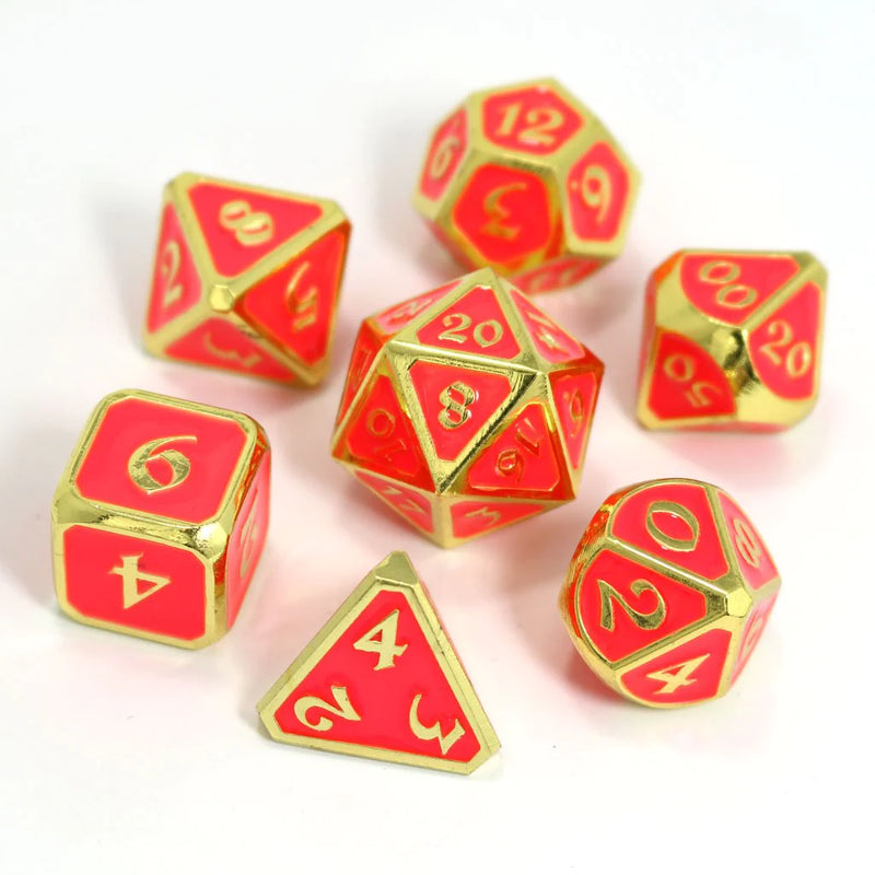 Die Hard Dice 7pc RPG Set - AfterDark Mythica Neon Bloom