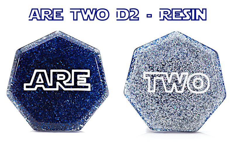 Gate Keeper Games - AreTooDeeTwo Resin d2 Coin