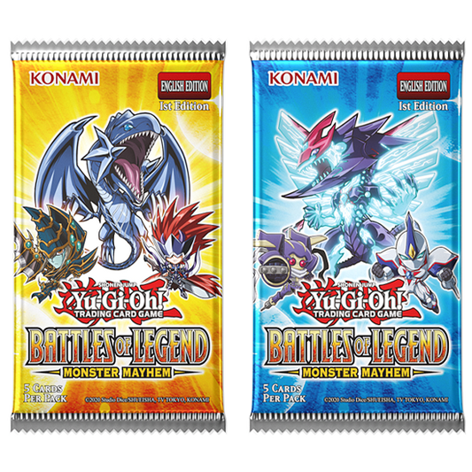 Yu-Gi-Oh TCG: Battles of Legend - Monster Mayhem Booster Pack