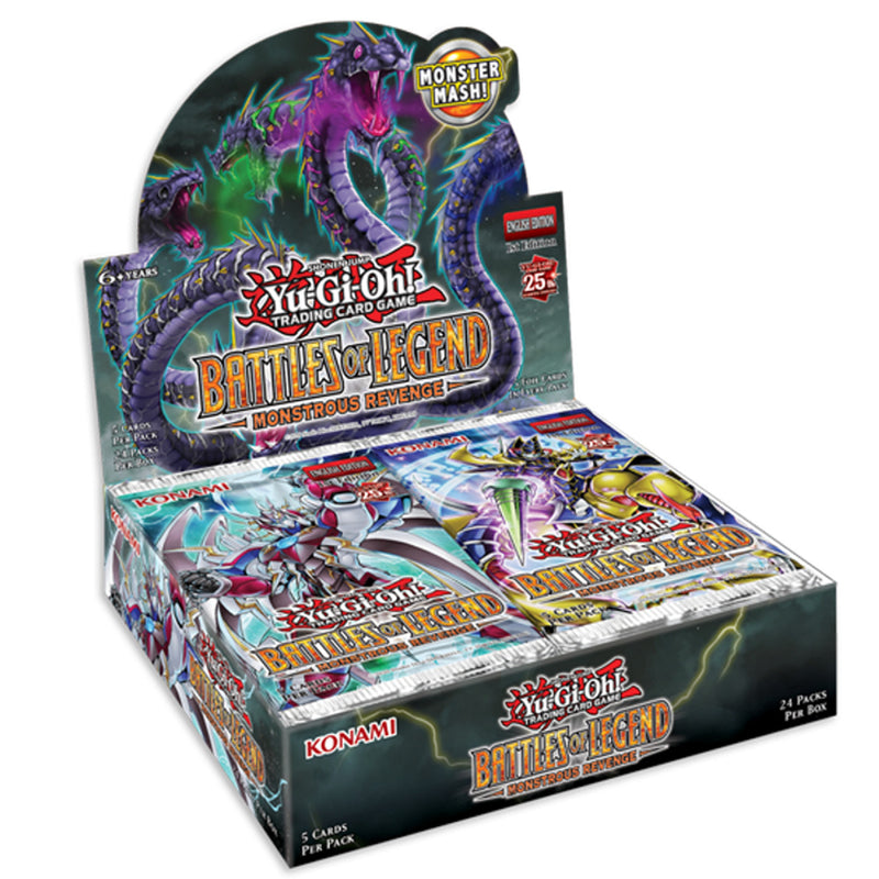 Yu-Gi-Oh TCG: Battles of Legends: Monstrous Revenge Booster Box