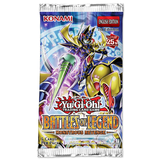 Yu-Gi-Oh TCG: Battles of Legends: Monstrous Revenge Booster Pack