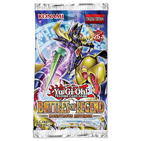 Yu-Gi-Oh TCG: Battles of Legends: Monstrous Revenge Booster Pack