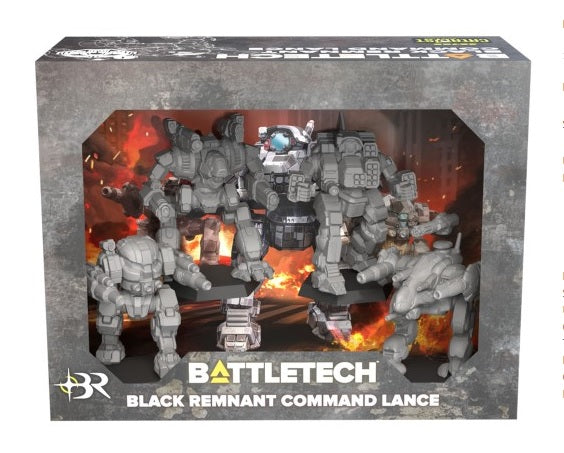 BattleTech: Miniature Force Pack - Black Remnant Command Lance