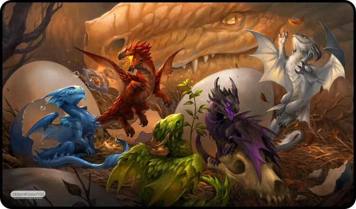 Gamermats Playmat - Baby Dragons