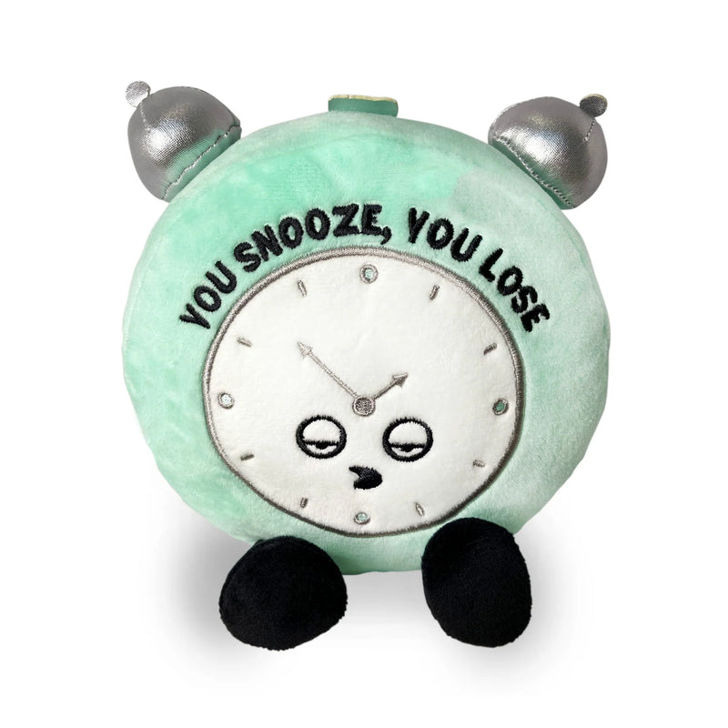 Punchkins "You Snooze - You Lose" Plush Alarm Clock