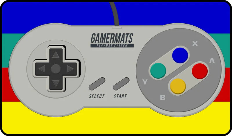 Gamermats Playmat - Controller 2 Rainbow
