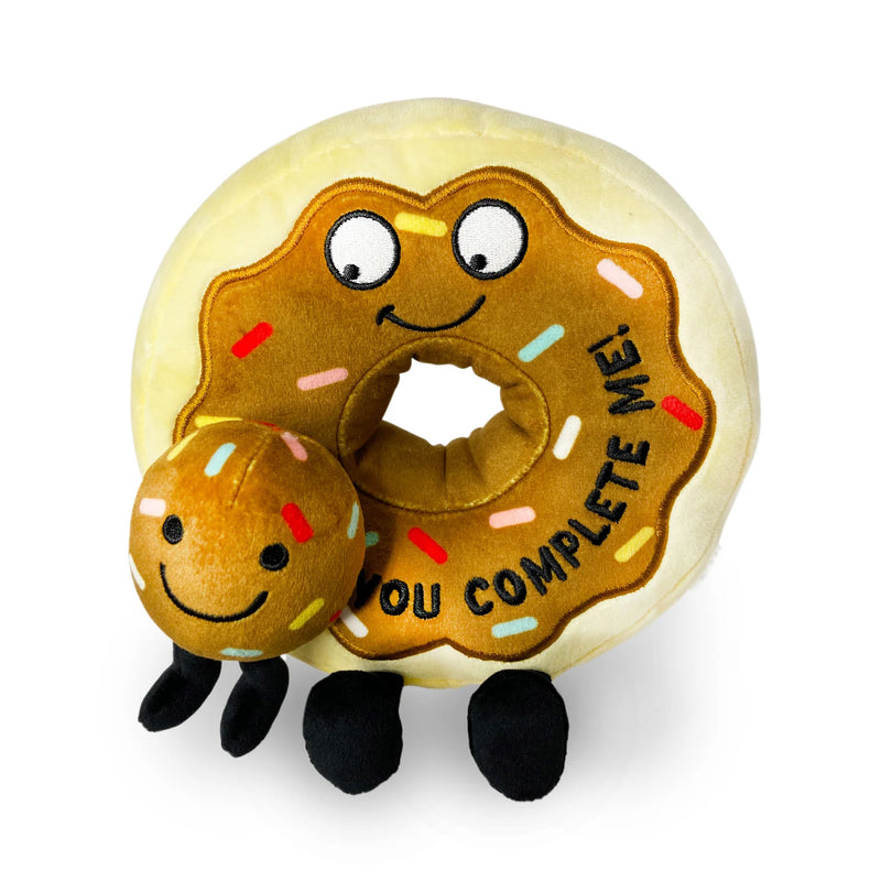Punchkins "You Complete Me" Plush Donut
