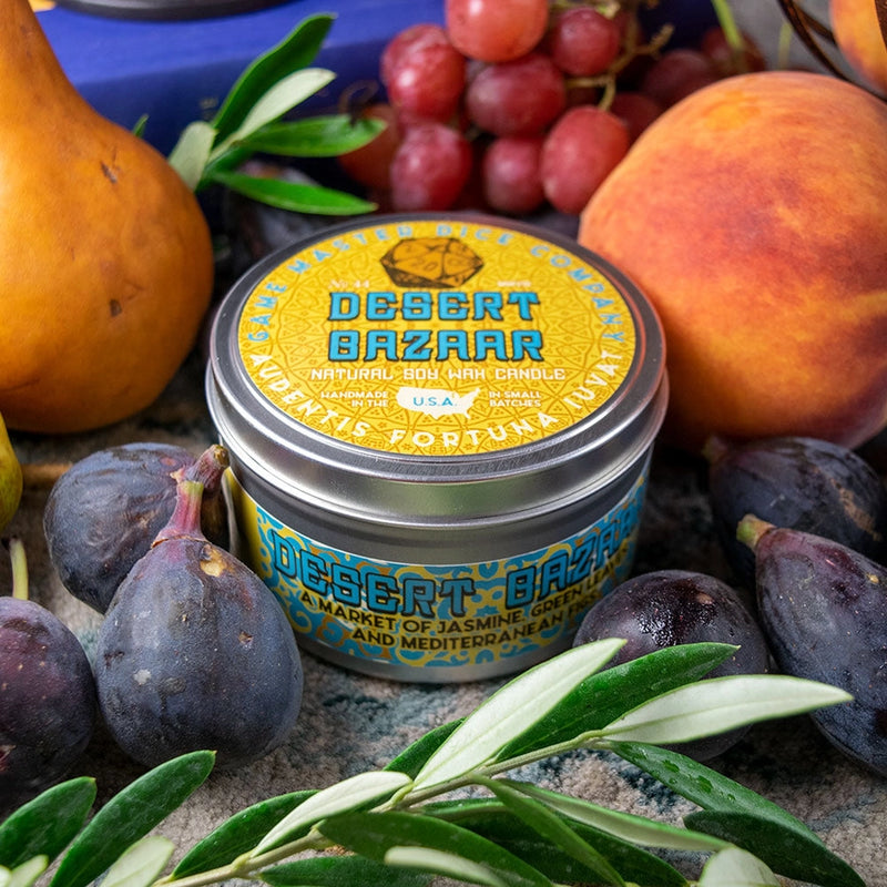 Game Master Dice Candle - Desert Bazaar (8 oz.)
