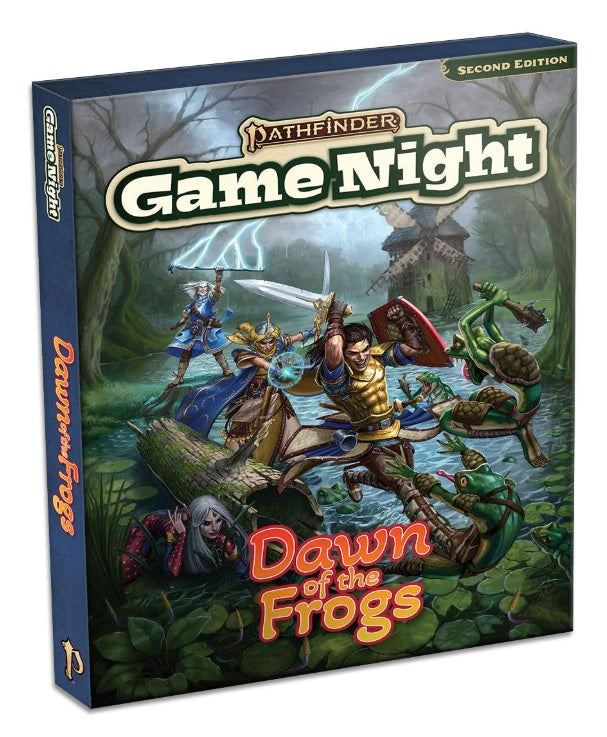 Pathfinder 2e: Game Night - Dawn of the Frogs Deluxe Adventure Boxed Set