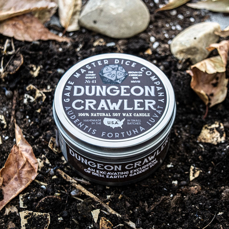 Game Master Dice Candle - Dungeon Crawler (8 oz.)