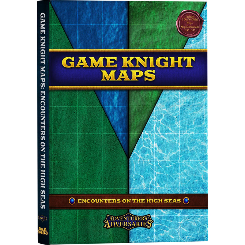 Norse Foundry Adventurers & Adversaries Game Knight Maps - Encounters on the High Seas