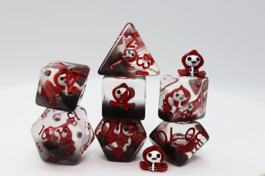 Red Reaper RPG Dice Set