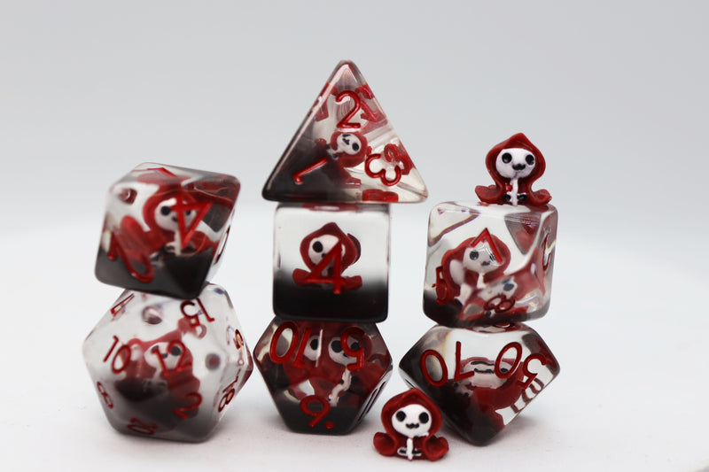 Red Reaper RPG Dice Set