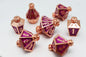 Moonlit Lantern: Coppered Voidfire - Metal RPG Dice