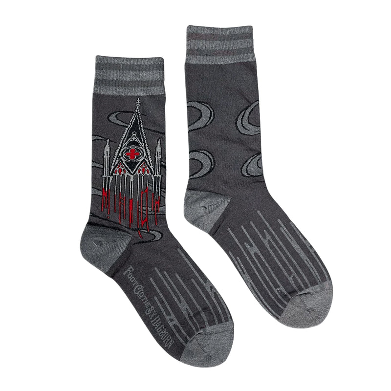 Foot Clothes Socks: Blood Cathedral FootClothes x Hagborn Collab