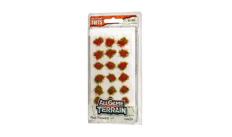 All Game Terrain: Tufts - Red Flowers