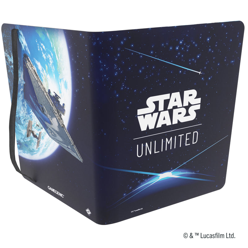 Gamegenic Star Wars Unlimited: Casual Album 18-Pocket (Card Back Blue)