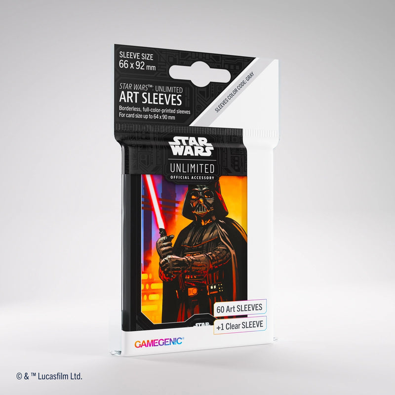 Gamegenic Star Wars Unlimited Art Sleeves: Vader