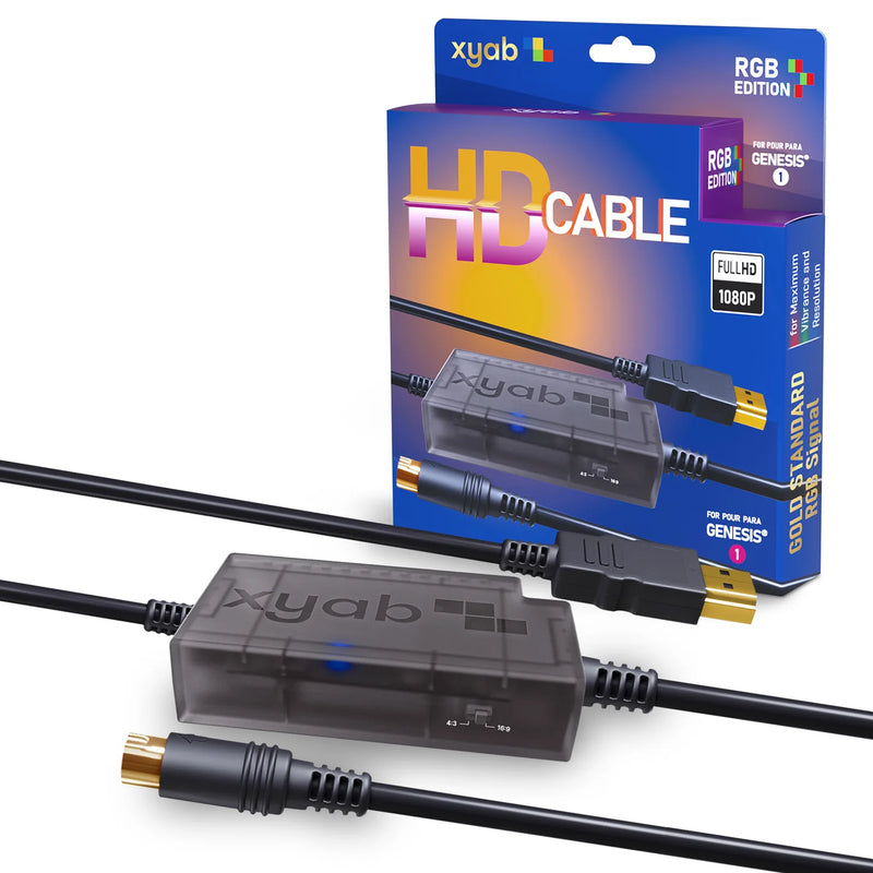 XYAB HD Link Cable - Sega Genesis (Model 1)