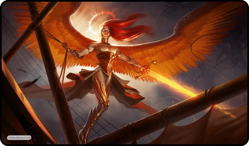 Gamermats Playmat - Gold Angel