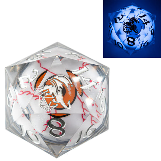 Hymgho Always Watching Sharp Edged Resin LED 55mm D20 - Orange