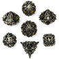 Hymgho Demon Cage Hollow Metal Dice: Gunmetal