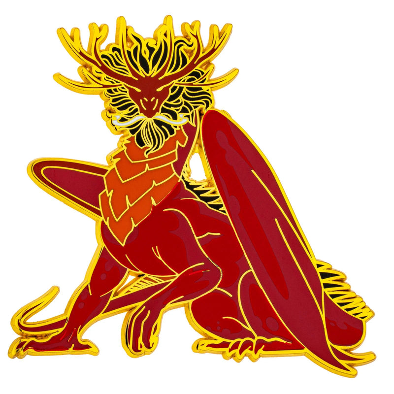 Hymgho Ancient Quest's Reward Fine Art Pin - Royal Dragon