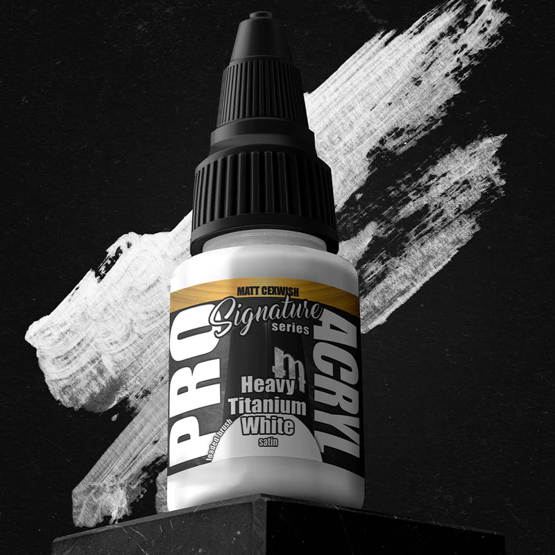 Monument Pro Acryl - Matt Cexwish Heavy Titanium White