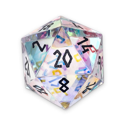 Norse Foundry Boulder: K9 Rainbow Glass - Black