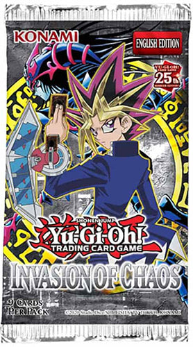 Yu-Gi-Oh TCG: Invasion of Chaos (25th Anniversary) Booster Pack