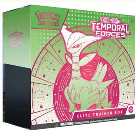 Pokemon Scarlet & Violet Temporal Forces Elite Trainer Box