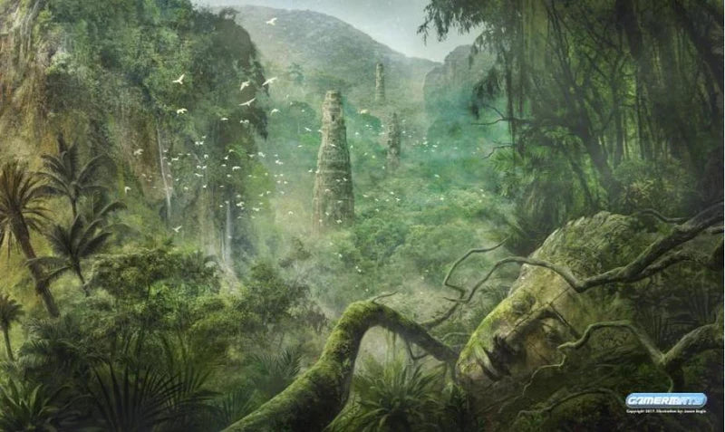 Gamermats Playmat - Forest by Jason Engel