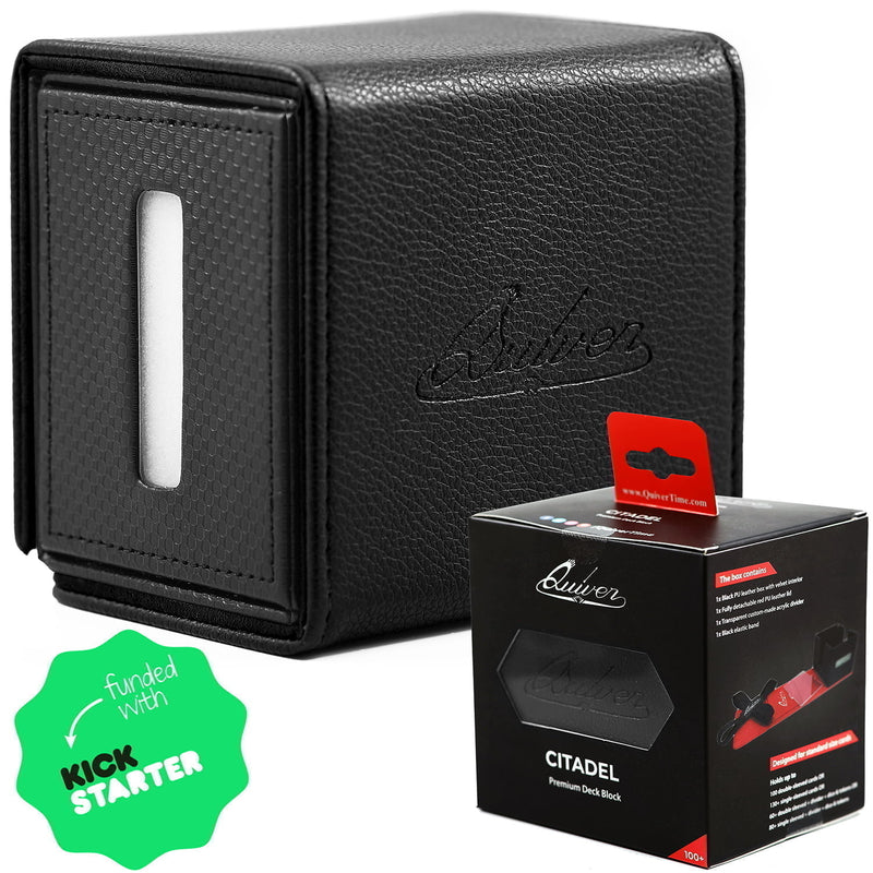 Quiver Citadel Deck Block 100+ - Black