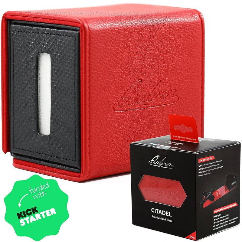 Quiver Citadel Deck Block 100+ - Red