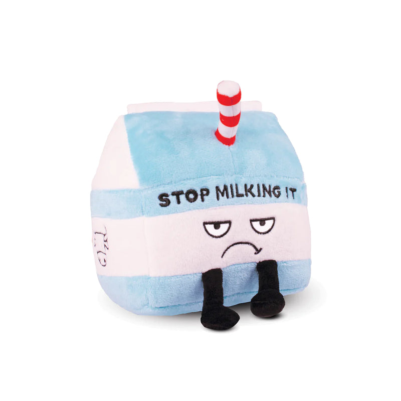 Punchkin - "Stop Milking It" Milk Carton Plush