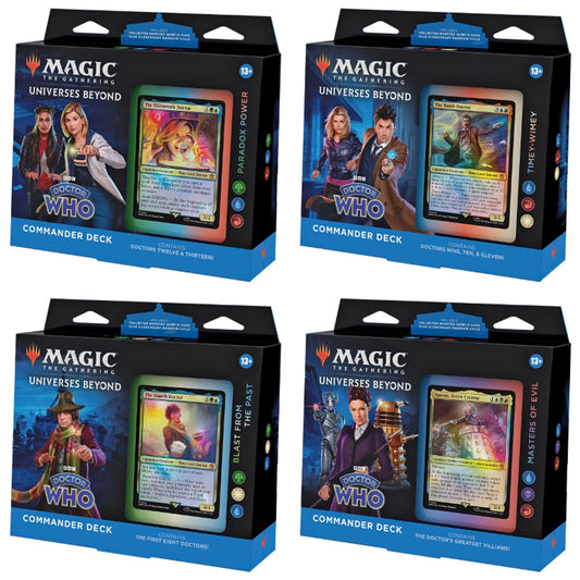 Universes Beyond: Doctor Who Commander Decks
