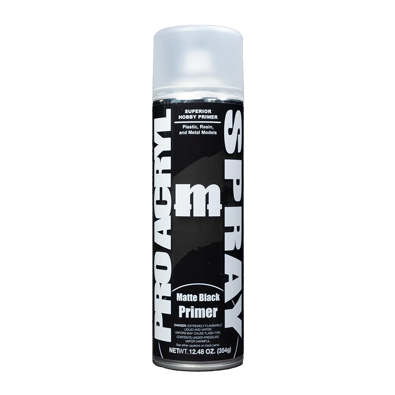 Monument PRO Acryl Spray - Matte Black Primer