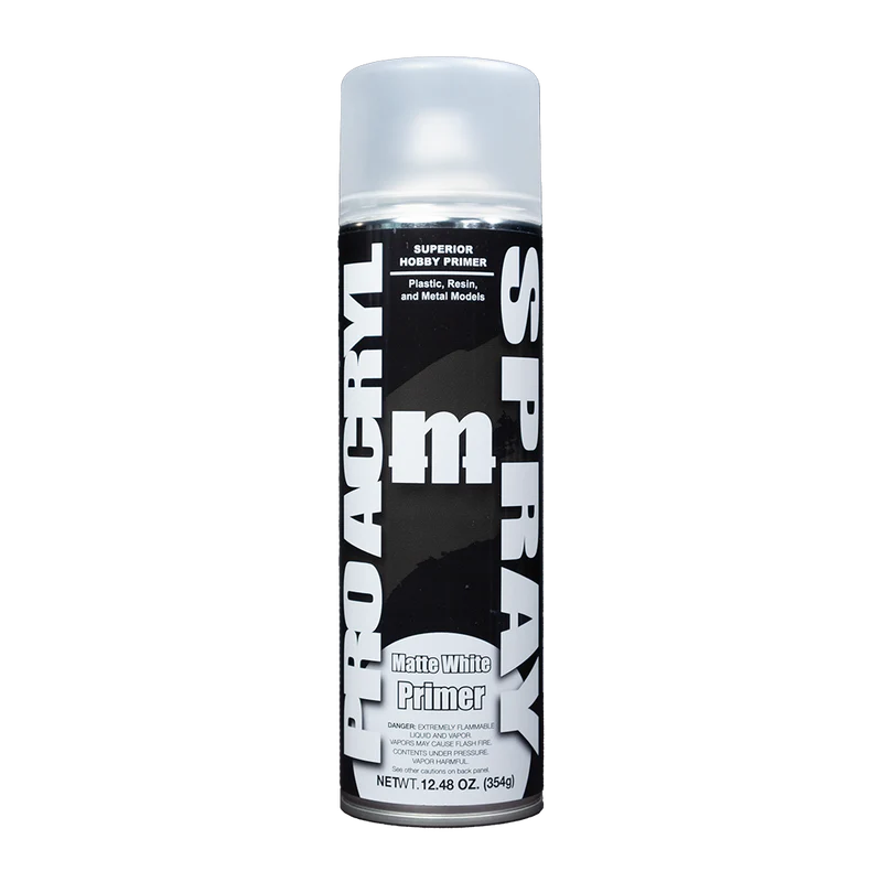 Monument PRO Acryl Spray - Matte White Primer