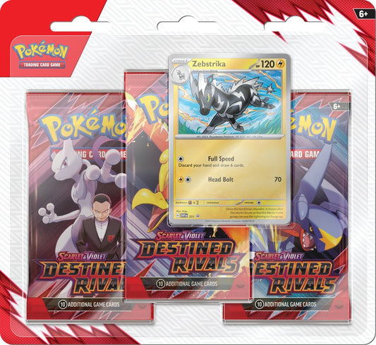 Scarlet & Violet: Destined Rivals 3 Pack Blister