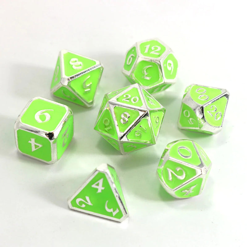 Die Hard Dice 7pc RPG Set - AfterDark Mythica Neon Rave