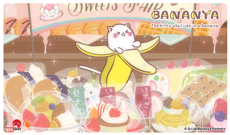 Bananya Playmat - Sweet Shoppe