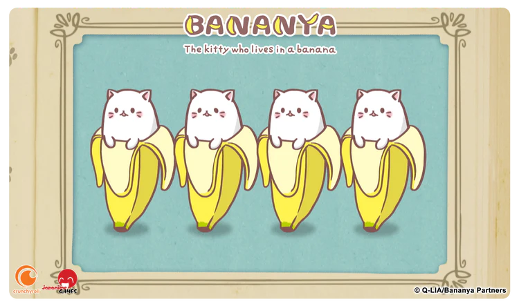 Bananya Playmat - Bananya Line