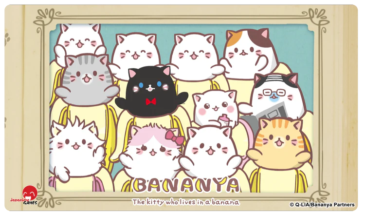 Bananya Playmat - Bananya Family