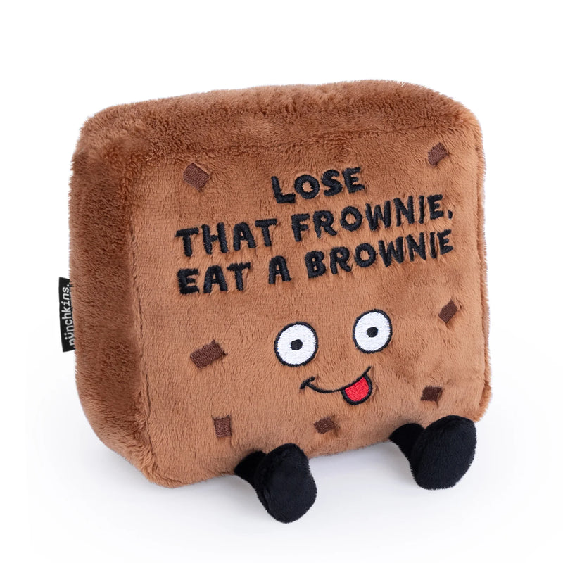 Punchkins "Lose That Frownie" Plush Brownie