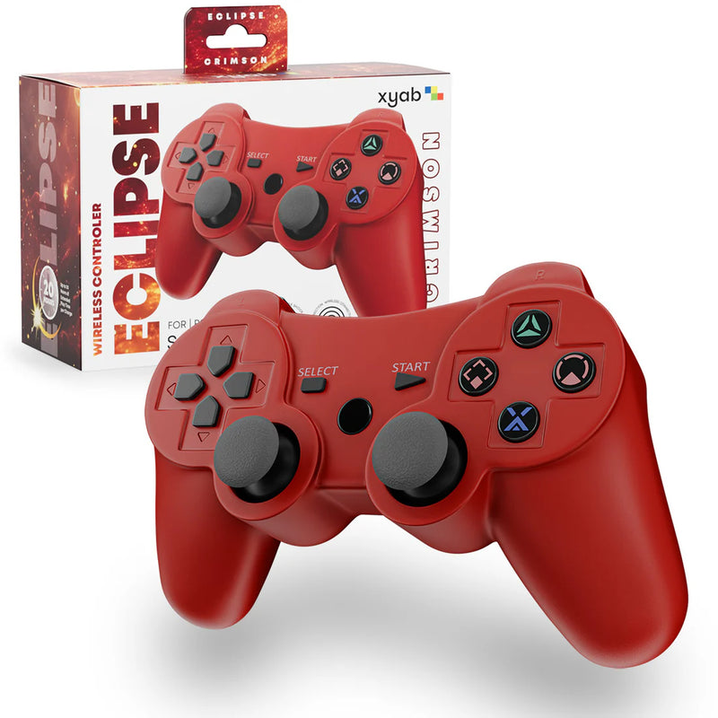 XYAB Eclipse Wireless Controller - PlayStation 3 (Crimson Red)
